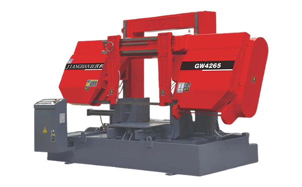 越秀GW4265双柱龙门卧式带锯床