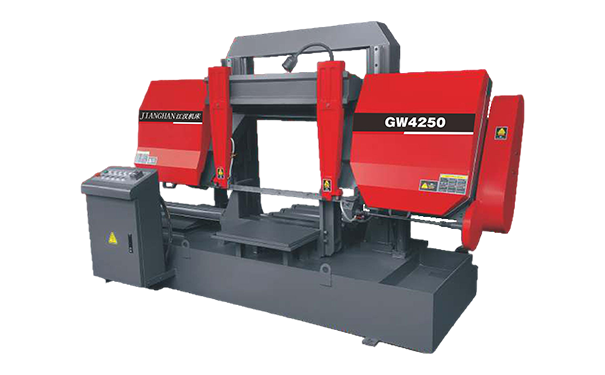 越秀GW4250双柱龙门卧式带锯床