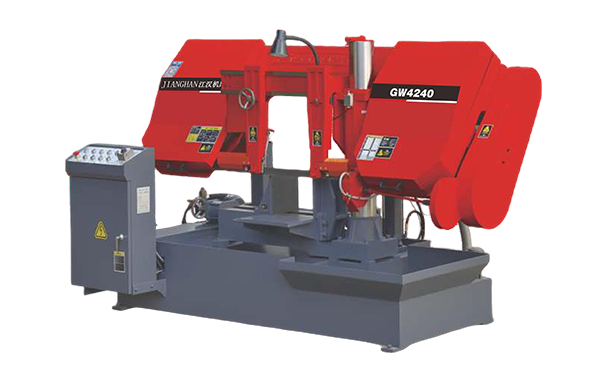越秀GW4240双柱卧式带锯床