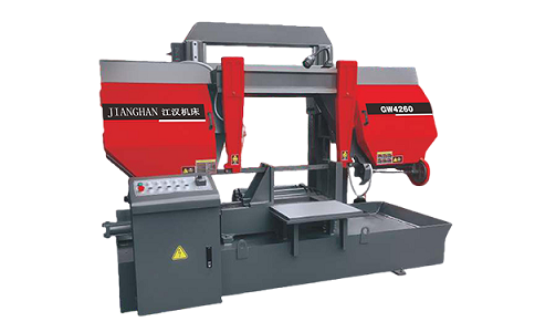 越秀龙门带锯床运行中途停止切割产生的原因是什么？